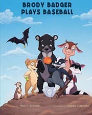 Tapa de Brody Badger Plays Baseball