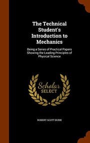 Tapa de The Technical Student's Introduction to Mechanics