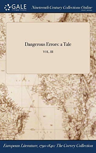 Tapa de Dangerous Errors