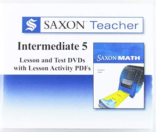 Tapa de Saxon Homeschool Intermediate 5