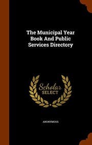 Tapa de The Municipal Year Book And Public Services Directory