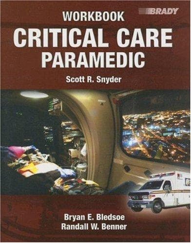 Tapa de Critical Care Paramedic Workbook