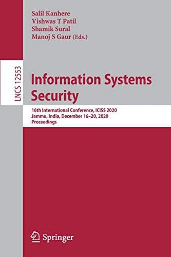 Tapa de Information Systems Security