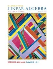 Tapa de Elementary Linear Algebra with Applications