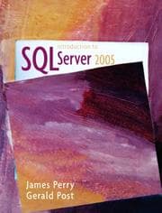 Tapa de Introduction to SQL server 2005