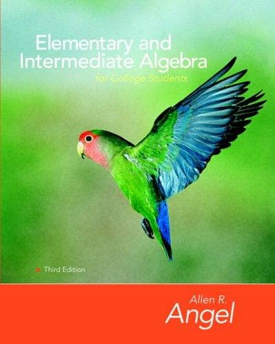 Tapa de Elementary and Intermediate Algebra for College Students