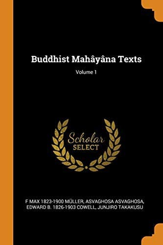 Tapa de Buddhist Mahâyâna Texts; Volume 1