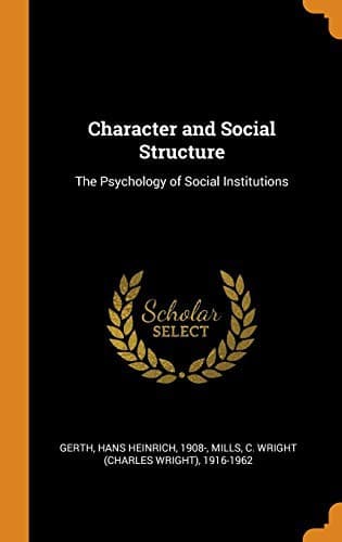 Tapa de Character and Social Structure