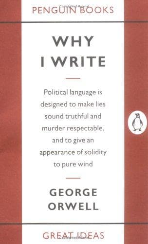 Tapa de Why I Write