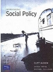 Tapa de Introducing social policy