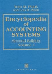 Tapa de Encyclopedia of accounting systems