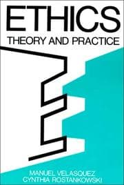 Tapa de Ethics, theory and practice