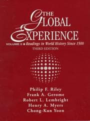 Tapa de Global Experience