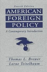 Tapa de American foreign policy