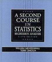 Tapa de A second course in statistics