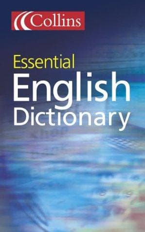Tapa de Collins essential English dictionary
