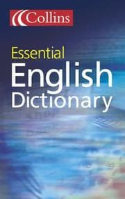 Tapa de Collins essential English dictionary