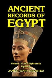 Tapa de Ancient Records of Egypt Volume II