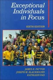 Tapa de Exceptional individuals in focus