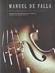 Tapa de Music for Violin and Piano from El Amor Brujo