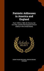 Tapa de Patriotic Addresses in America and England