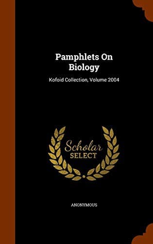 Tapa de Pamphlets On Biology