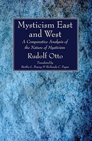 Tapa de Mysticism East and West