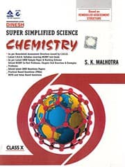 Tapa de Dinesh Super Simplified Science Chemistry - Class 10