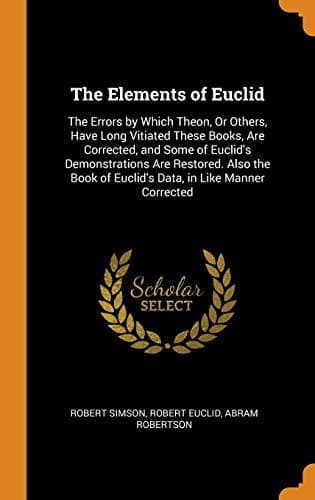 Tapa de The Elements of Euclid