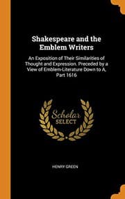 Tapa de Shakespeare and the Emblem Writers