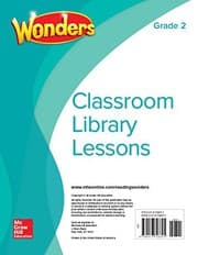 Tapa de Wonders Classroom Library Lessons, Grade 2