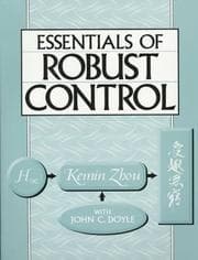 Tapa de Essentials of robust control