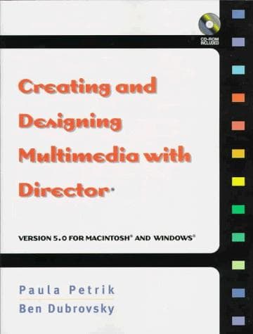 Tapa de Creating and designing multimedia with Director