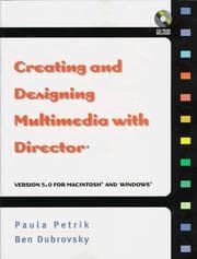 Tapa de Creating and designing multimedia with Director