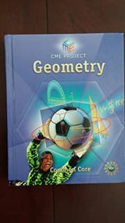 Tapa de HIGH SCHOOL MATH CME COMMON CORE GEOMETRY STUDENT EDITION GRADE 9/12