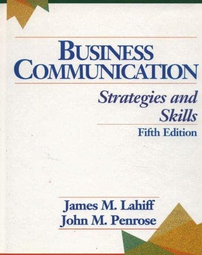 Tapa de Business Communication