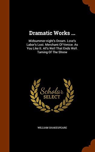 Tapa de Dramatic Works ...