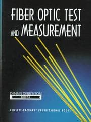 Tapa de Fiber optic test and measurement