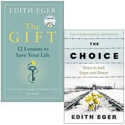 Tapa de The Gift 12 Lessons to Save Your Life & The Choice By Edith Eger 2 Books Collection Set