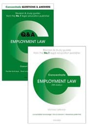 Tapa de Employment Law Revision Pack