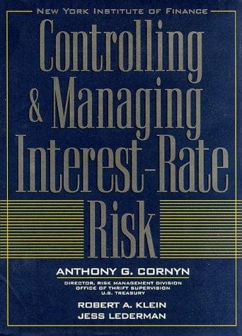 Tapa de Controlling and managing interest-rate risk