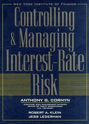 Tapa de Controlling and managing interest-rate risk