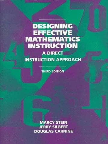 Tapa de Designing effective mathematics instruction