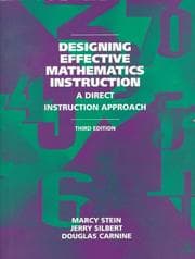 Tapa de Designing effective mathematics instruction