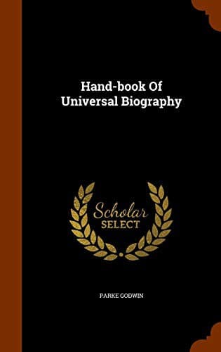 Tapa de Hand-book Of Universal Biography