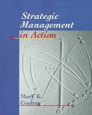 Tapa de Strategic management in action