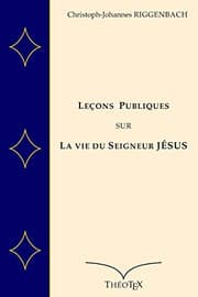 Tapa de Leçons Publiques sur la Vie du Seigneur Jésus
