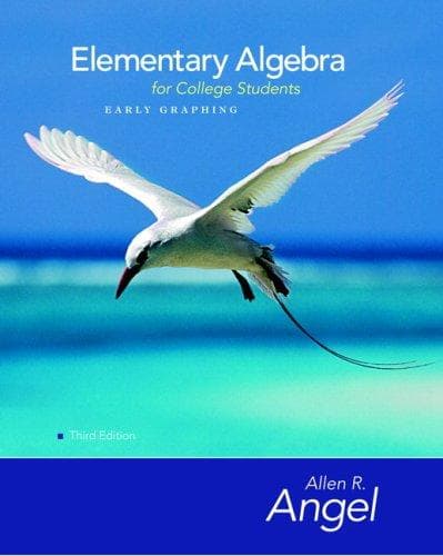 Tapa de Elementary Algebra Early Graphing for College Students