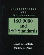 Tapa de Understanding and implementing ISO 9000 and ISO standards