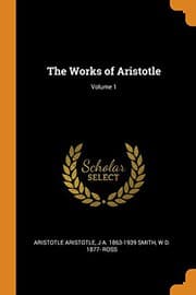 Tapa de The Works of Aristotle; Volume 1